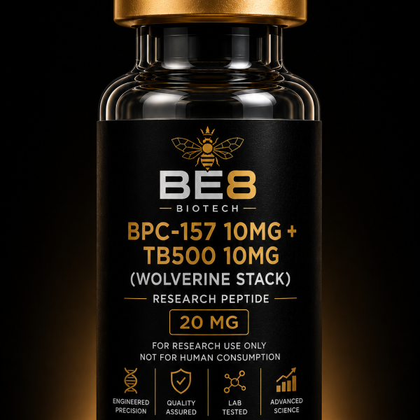 10mg BPC-157 + 10mg TB 500 (Wolverine Stack)